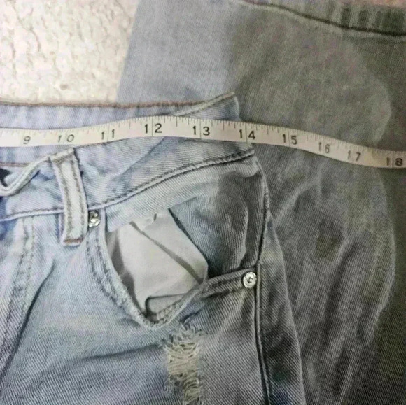 Almost famous distressed light wash jeans! - Picture 5 of 6
